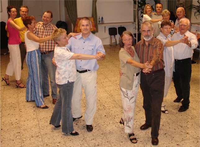 Mitglieder des TCBS in Formation. Foto: TCBS