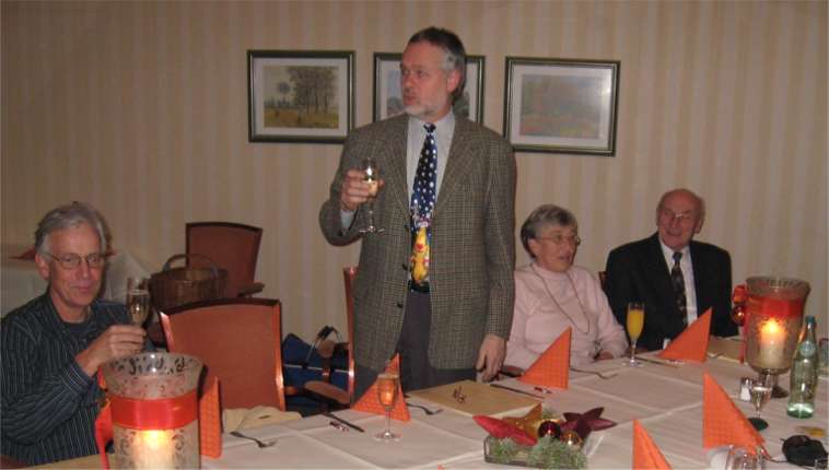 Weihnachtsfeier 2008. Foto TCBS