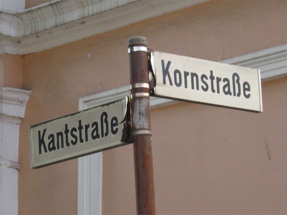 Straenecke. Foto: TCBS / Rolf Fraedrich