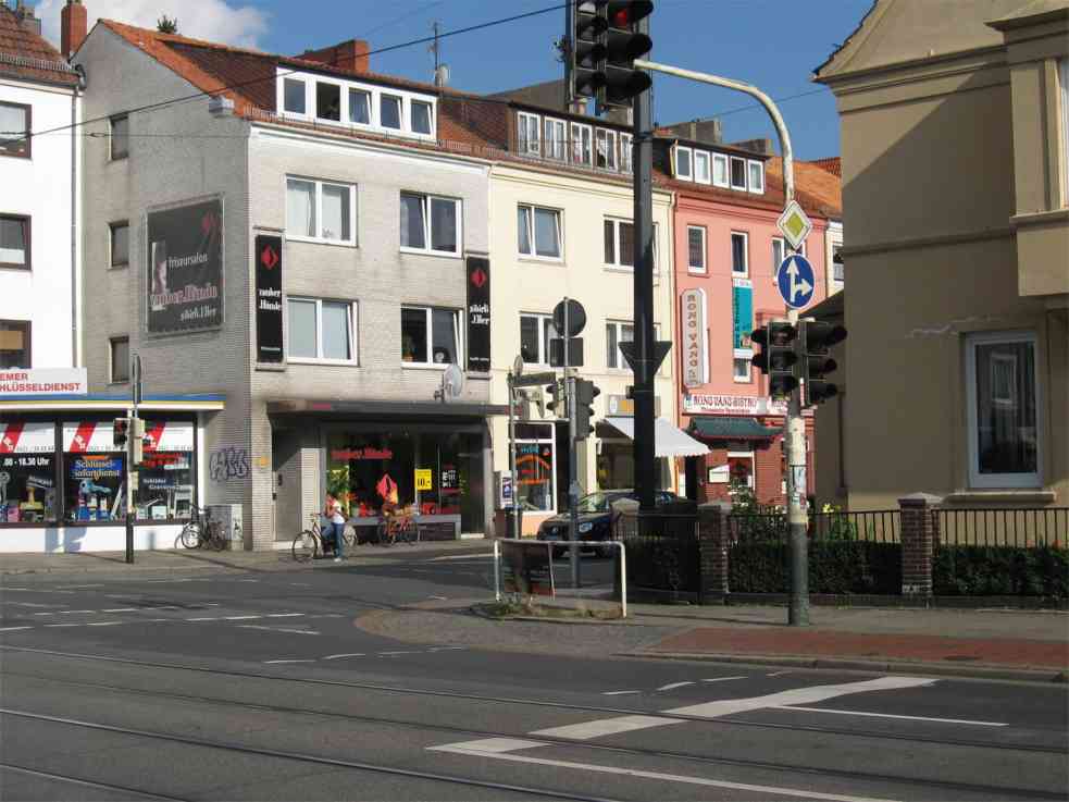 Friedrich-Ebert-Strae Ecke Kornstrae. Foto: TCBS / Rolf Fraedrich