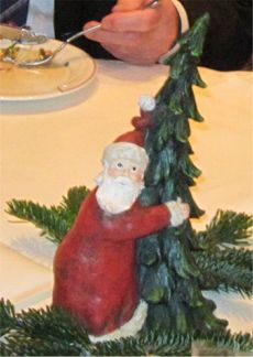 Weihnachtsfeier 2009. Foto TCBS / Rolf Fraedrich