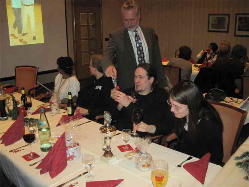 Weihnachtsfeier 2010. Foto TCBS