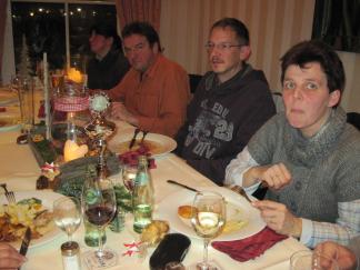 2012 Weihnachtsfeier. Foto TCBS / Rolf Fraedrich