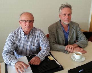 vlnr: Erich Schondorf, Rolf Fraedrich. Foto TCBS