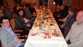 Weihnachtsfeier 2014. Foto TCBS / Rolf Fraedrich
