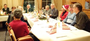 Weihnachtsfeier 2015. Foto TCBS / Rolf Fraedrich