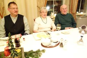 Weihnachtsfeier 2015. Foto TCBS / Rolf Fraedrich