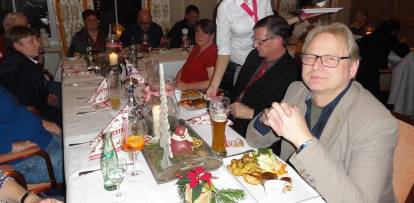 2016 Weihnachtsfeier. Foto: TCBS / Rolf Fraedrich